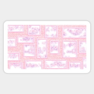 Sparkles and Floral Sticker